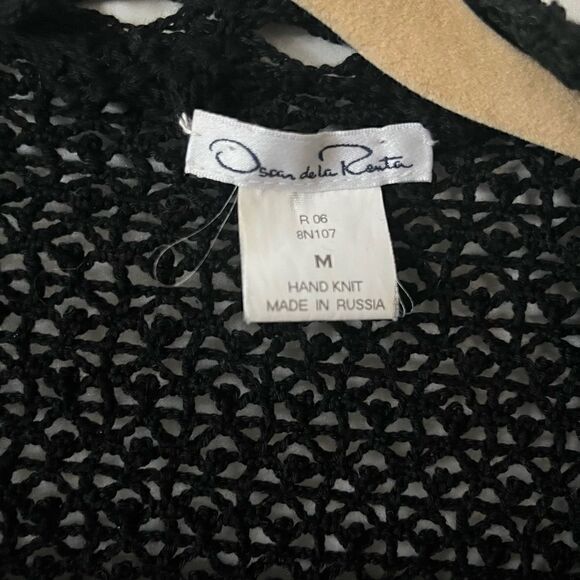 Oscar De La Renta Knit Sweater Size M - Picture 3 of 4